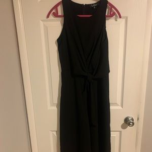 Lulu’s Black Midi jumpsuit